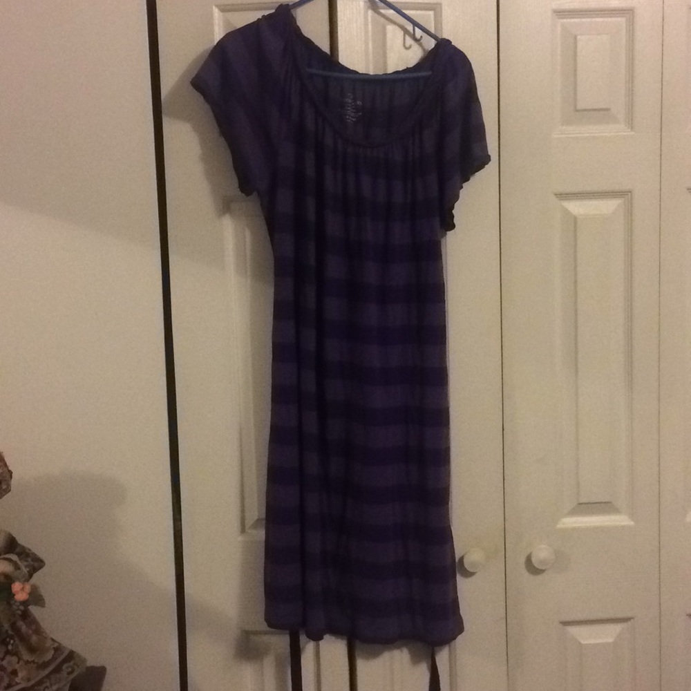 Purple dress